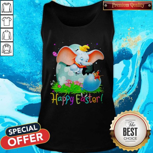 Happy Dumbo Easter Egg Happy Easter Tank TopHappy Dumbo Easter Egg Happy Easter Tank Top