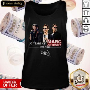 Marc Anthony 32 Years Of 1988 2020 Signature Tank Top