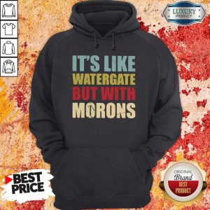 Nice It’s Like Watergate But With Morons Hoodie