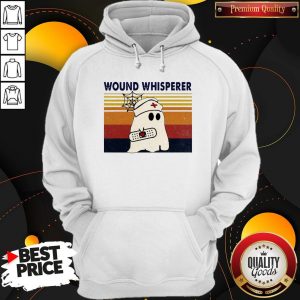 Official Nurse Ghost Wound Whisperer Vintage Hoodie