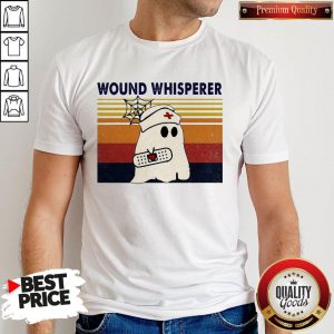 Official Nurse Ghost Wound Whisperer Vintage ShirtOfficial Nurse Ghost Wound Whisperer Vintage Shirt