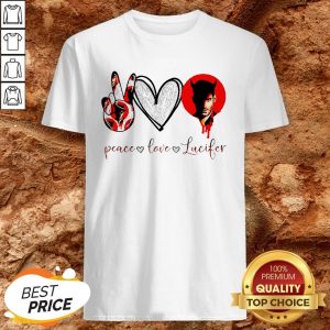 Peace Love Lucifer Diamond Shirt