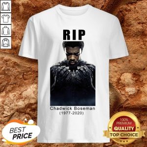 Rip Chadwick Boseman 1977-2020 Black Panther Shirt