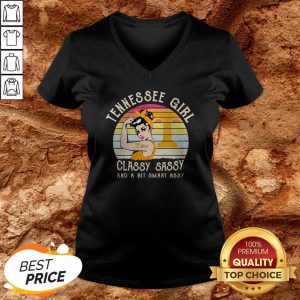 Tennessee Strong Girl Classy Sassy And A Bit Smart Assy Vintage V-neck