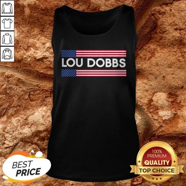 American Flag Lou Dobbs Tank Top