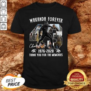 Black Panther Wakanda Forever Thank You For The Memories Shirt
