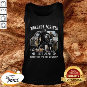 Black Panther Wakanda Forever Thank You For The Memories Tank Top