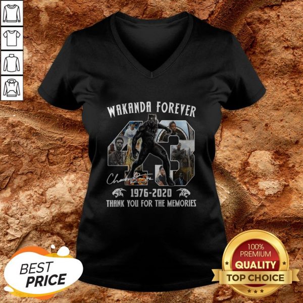 Black Panther Wakanda Forever Thank You For The Memories V-neckBlack Panther Wakanda Forever Thank You For The Memories V-neck