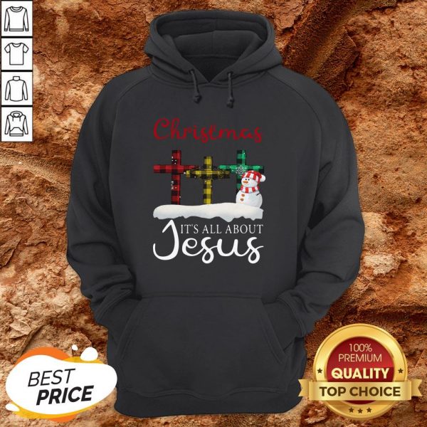 Christmas It’s All About Jesus Hoodie