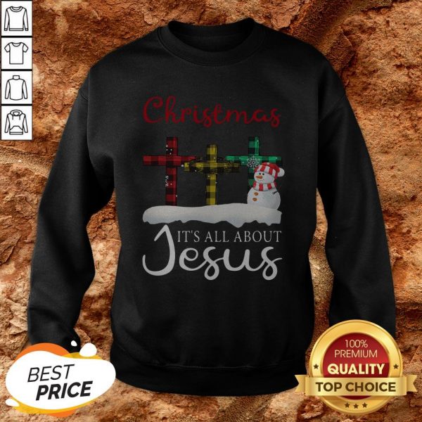 Christmas It’s All About Jesus Sweatshirt