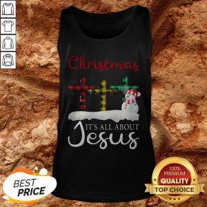 Christmas It’s All About Jesus Tank Top