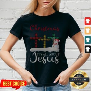 Christmas It’s All About Jesus V-neck