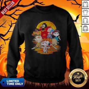 Halloween Horror Characters The Peanuts Moon Sweatshirt