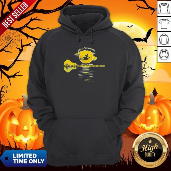 Halloween Just A Witch Who Loves Lacrosse Moon HoodieHalloween Just A Witch Who Loves Lacrosse Moon Hoodie