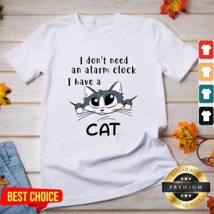 I Don’t Need An Alarm Clock I Have A Cat V-neck