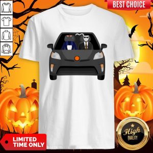 Invisible Man Family Drive In The Car Halloween Day Shirt