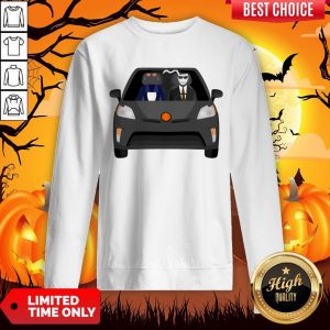 Invisible Man Family Drive In The Car Halloween Day Sweatshirt