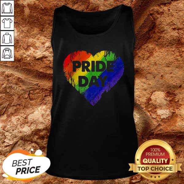 LGBT Pride Day Heart Gay Lesbian Pride Month Tank TopLGBT Pride Day Heart Gay Lesbian Pride Month Tank Top