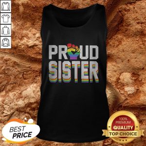 LGBT Proud Sister Fist Tank Top