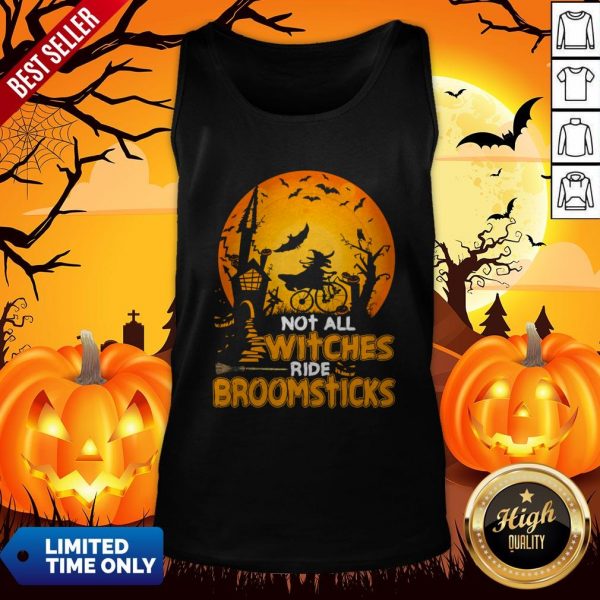 Not All Witches Pumpkins Ride Broomsticks Halloween Tank topNot All Witches Pumpkins Ride Broomsticks Halloween Tank top