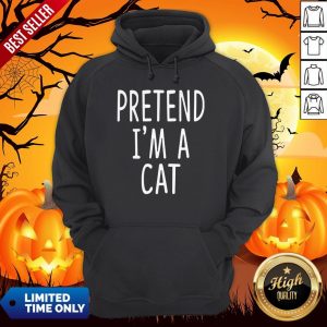 Pretend Im A Cat Halloween Hoodie