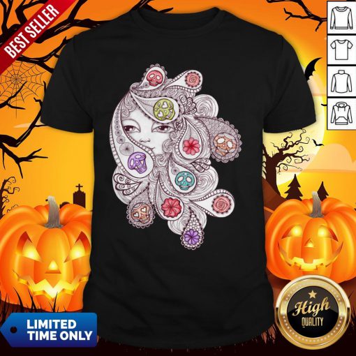 Skeleton Waves Day Of The Dead Dia De Los Muertos Shirt