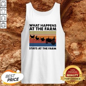 What Happens At The Farm Stays At The Farm Vintage Retro Tank TopWhat Happens At The Farm Stays At The Farm Vintage Retro Tank TopWhat Happens At The Farm Stays At The Farm Vintage Retro Tank Top