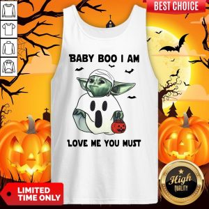 Baby Yoda Baby Boo I Am Love Me You Must Halloween Tank Top