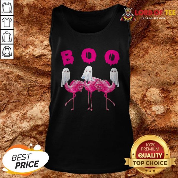 Boo Flamingo Halloween Tank TopBoo Flamingo Halloween Tank Top