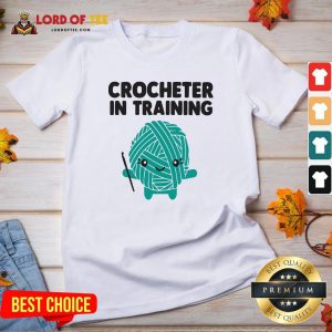 Funny Crocheter In Training V-neck Design By Lordoftee.com