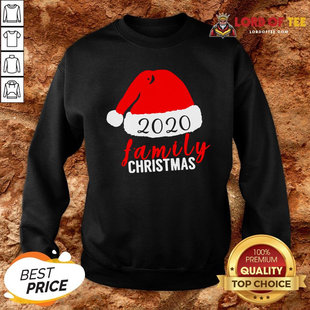 Funny Hat 2020 Family Christmas Sweatshirt Design By Lordoftee.com
