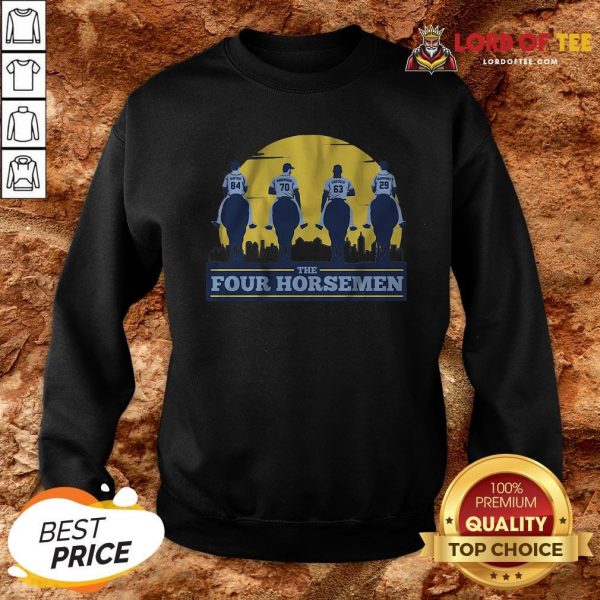 Funny THE FOUR HORSEMEN Vintage Sweatshirt Design By Lordoftee.com