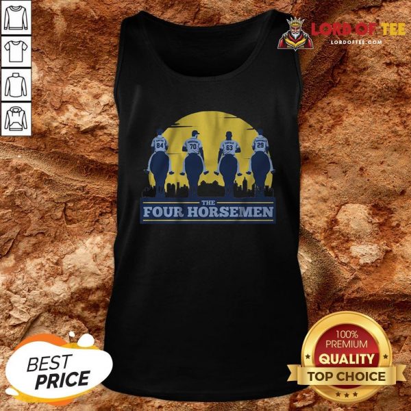 Funny THE FOUR HORSEMEN Vintage Tank Top Design By Lordoftee.com