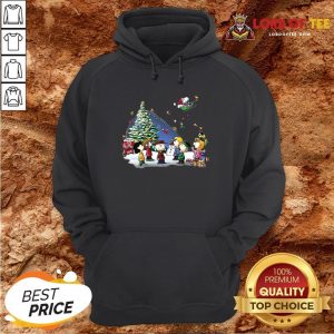 Funny The Peanuts Characters Merry Christmas Hoodie Design By Lordoftee.com