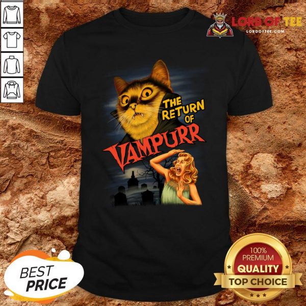 Funny The Return Of Vampurr Shirt Design By Lordoftee.com