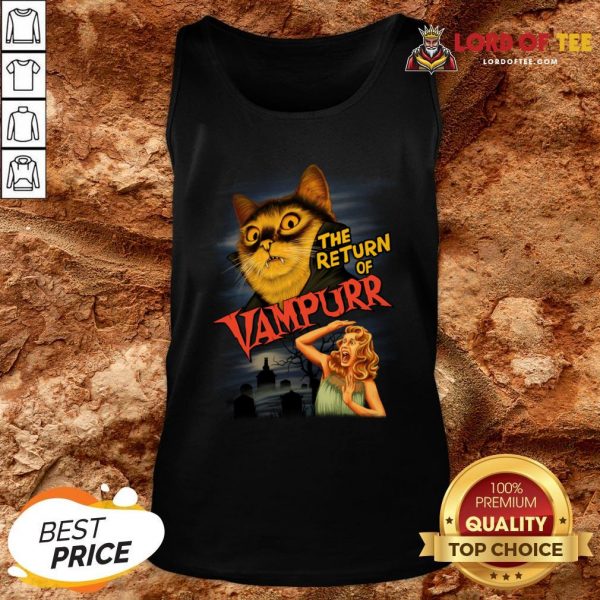 Funny The Return Of Vampurr Tank Top Design By Lordoftee.com