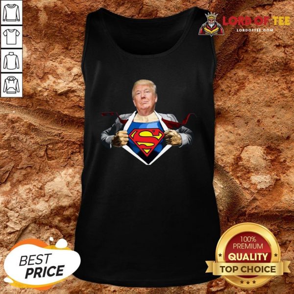 Good Trump Superman Tank Top Design By Lordoftee.com