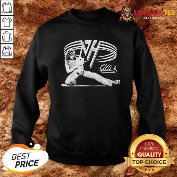Good Van Halen Signature Sweatshirt Design By Lordoftee.com