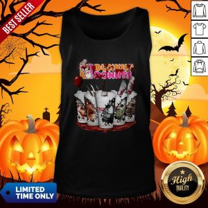 Horror Movie Characters Cup Dunkin’ Donuts Tank Top