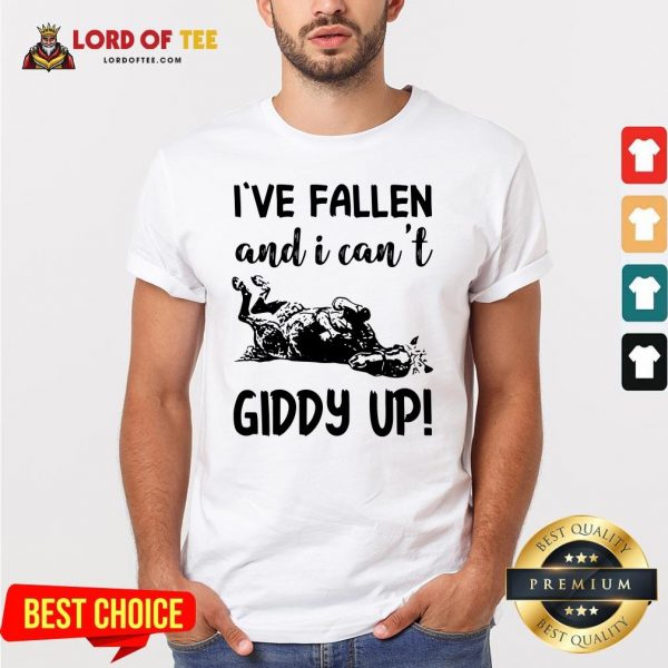 Horse I’ve Fallen And I Can’t Giddy Up Shirt