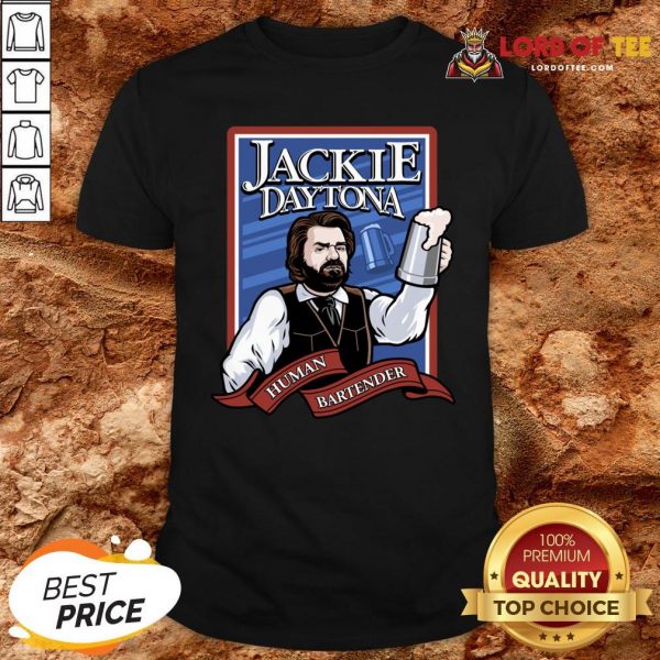 Hot Regular Human Bartender Vote Jackie Daytona Shirt Design By Lordoftee.com