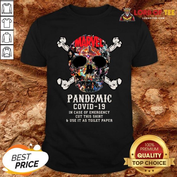 Hot Skull Pandemic Covid 19 In Case Of Emergency Cut This Shirt And Use It As Toilet Paper Shirt Design By Lordoftee.com