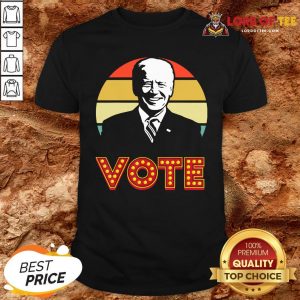 Joe Biden Vote 2020 Funny Vintage Retro Style Political Tee T-Shirt