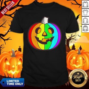 LGBT Pumpkin Smile Halloween Shirt