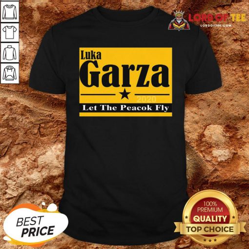 Luka Garza 2020 Let The Peacock Fly ShirtLuka Garza 2020 Let The Peacock Fly Shirt