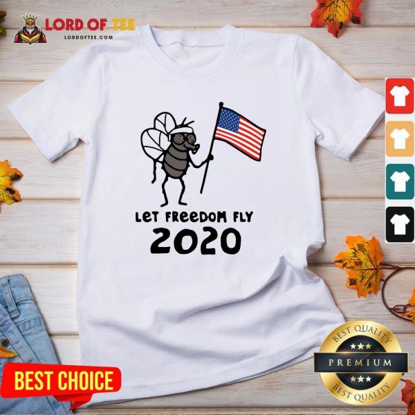 Mosquito American Let Freedom Fly 2020 V-neck