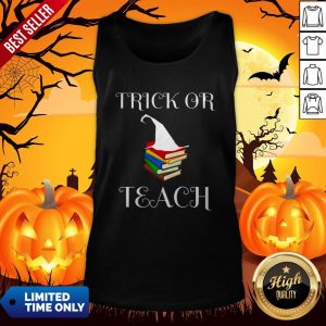 Nice Trick Or Teach Teacher'S Halloween Tank Top