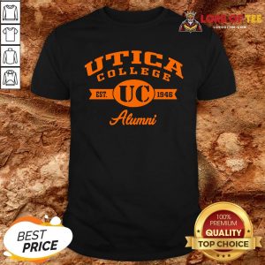 Nice Utica College Est UC 1946 Alumni Shirt Design By Lordoftee.com