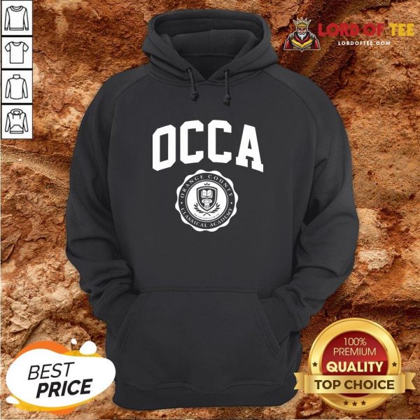 OCCA Orange County Classical Academy Seal T-Hoodie