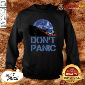 Official Don’T Panic Starman Essential Sweatshirt
